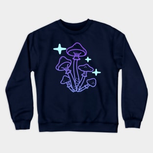 Mushrooms and sparkles Crewneck Sweatshirt